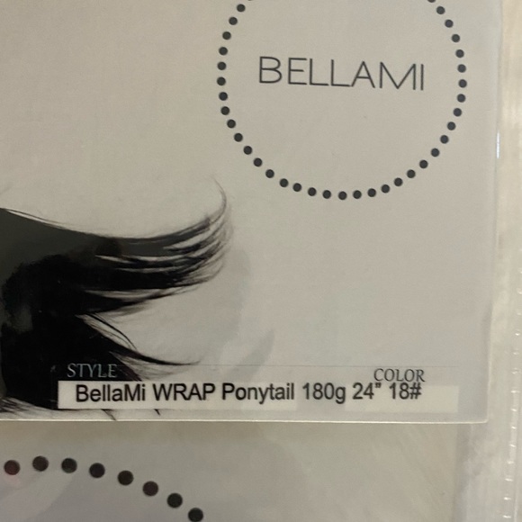 Bellami 24” long ponytail in blonde/caramel - Picture 3 of 4